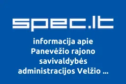 Panevėžio rajono savivaldybės administracijos Velžio seniūnija