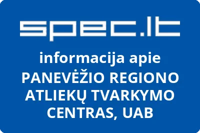 Panevėžio regiono atliekų tvarkymo centras, UAB