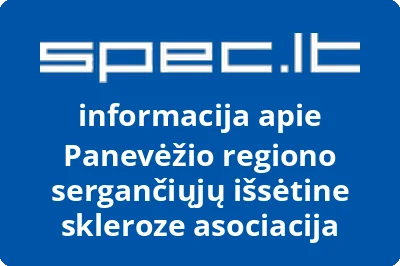 Panevėžio regiono sergančiųjų išsėtine skleroze asociacija | spec.lt
