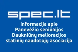 Panevėžio seniūnijos Daukniūnų melioracijos statinių naudotojų asociacija | spec.lt