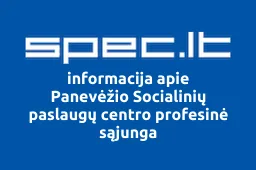 Panevėžio Socialinių paslaugų centro profesinė sąjunga iliustracija