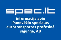Panevėžio specialus autotransportas profesinė sąjunga, AB | spec.lt