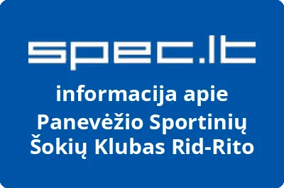 Panevėžio sportinių šokių klubas Ridrito