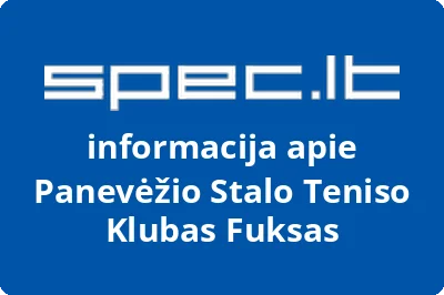 Panevėžio stalo teniso klubas Fuksas