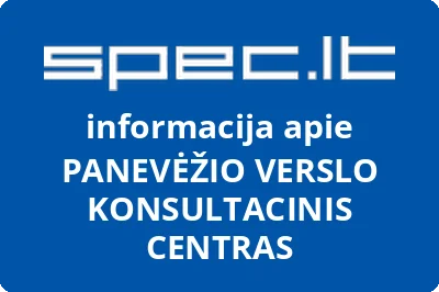 PANEVĖŽIO VERSLO KONSULTACINIS CENTRAS, VŠĮ