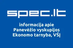Panevėžio vyskupijos Ekonomo tarnyba, VŠĮ | spec.lt