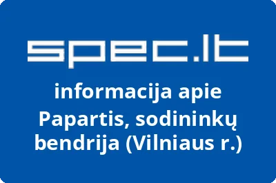 Papartis, sodininkų bendrija (Vilniaus r.)