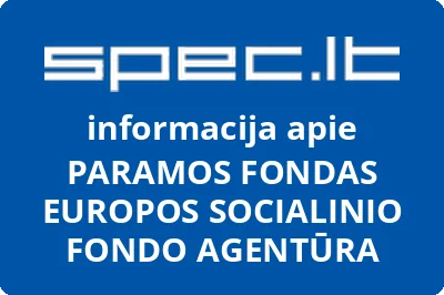 Europos socialinio fondo agentūra