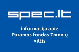 Paramos fondas Žmonių viltis | spec.lt