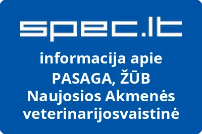 PASAGA, ŽŪB Naujosios Akmenės veterinarijosvaistinė