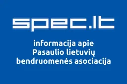 Pasaulio lietuvių bendruomenės asociacija | spec.lt