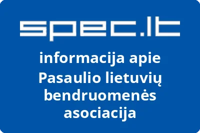 Pasaulio lietuvių bendruomenės asociacija