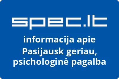 Pasijausk geriau, psichologinė pagalba | spec.lt