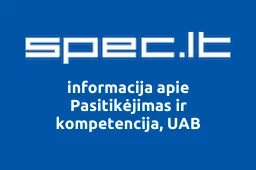 Pasitikėjimas ir kompetencija, UAB | spec.lt