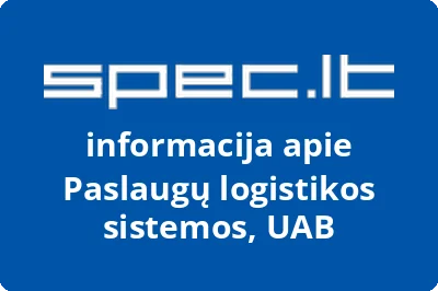 Paslaugų logistikos sistemos, UAB