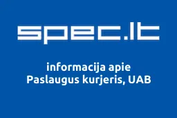 Paslaugus kurjeris, UAB iliustracija