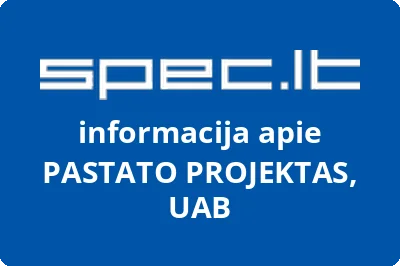 Pastato projektas, UAB
