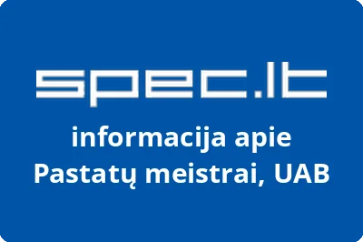 Pastatų meistrai, UAB