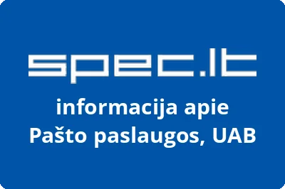Pašto paslaugos, UAB