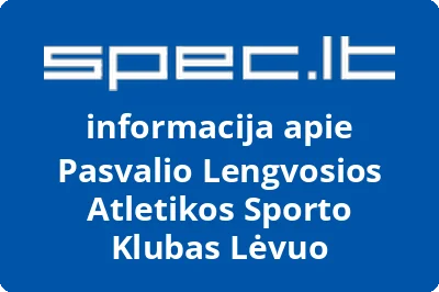 Pasvalio lengvosios atletikos sporto klubas Lėvuo