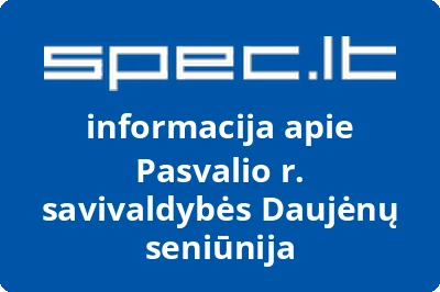 Pasvalio r. savivaldybės Daujėnų seniūnija