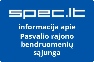 Pasvalio rajono bendruomenių sąjunga