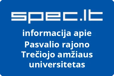 Pasvalio rajono Trečiojo amžiaus universitetas