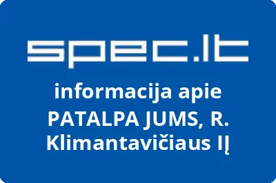 PATALPA JUMS, R. Klimantavičiaus, IĮ