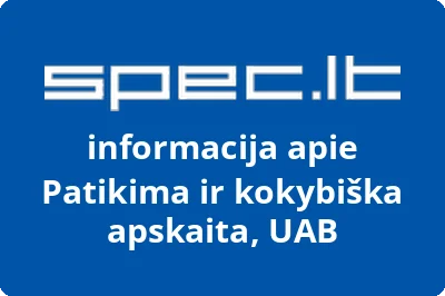 Patikima ir kokybiška apskaita, UAB