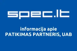 PATIKIMAS PARTNERIS, UAB | spec.lt