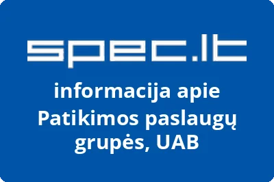 Patikimos paslaugų grupės, UAB