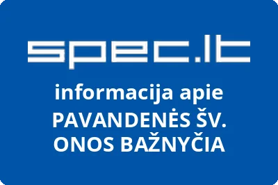 Pavandenės Šv. Onos parapija