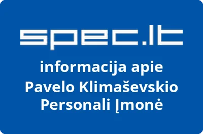 Pavelo Klimaševskio personali įmonė