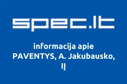 PAVENTYS, A. Jakubausko, IĮ
