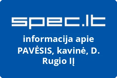 PAVĖSIS, kavinė, D. Rugio, IĮ