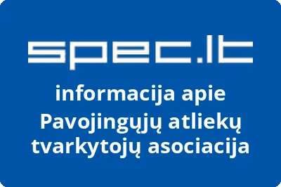 Pavojingųjų atliekų tvarkytojų asociacija