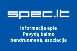 Pavydų kaimo bendruomenė, asociacija