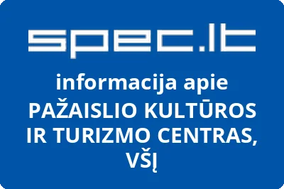 PAŽAISLIO KULTŪROS IR TURIZMO CENTRAS