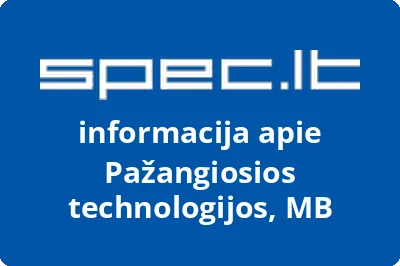 Pažangiosios technologijos, MB