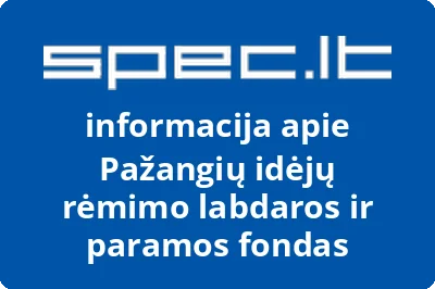 Pažangių idėjų rėmimo labdaros ir paramos fondas