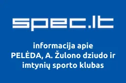PELĖDA, A. Žulono dziudo ir imtynių sporto klubas