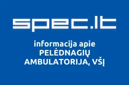 PELĖDNAGIŲ AMBULATORIJA, VŠĮ iliustracija