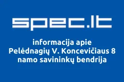 Pelėdnagių V. Koncevičiaus 8 namo savininkų bendrija iliustracija