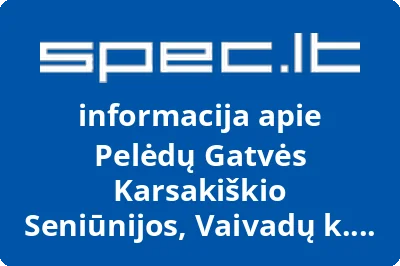 Pelėdų gatvės Karsakiškio seniūnijos, Vaivadų k. gyvenamųjų namų statybos bendrija