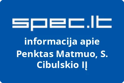 Penktas Matmuo, S. Cibulskio, IĮ