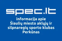 Šiaulių miesto aklųjų ir silpnaregių sporto klubas Perkūnas | spec.lt