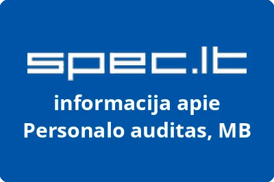 Personalo auditas, MB | spec.lt