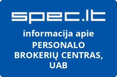 Personalo brokerių centras, UAB