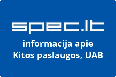 Kitos paslaugos, UAB