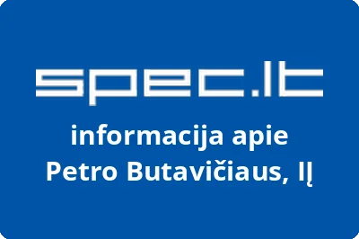 Petro Butavičiaus, IĮ